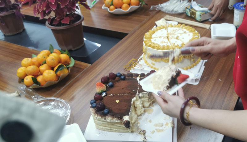 Gather together and enjoy delicious food