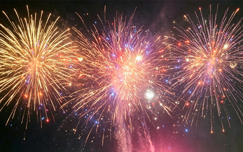 Fireworks display